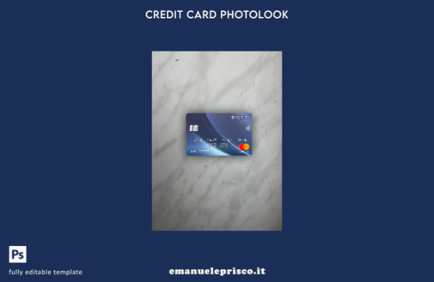 modello frontale photolook mastercard Nepal Bank Nepal stile verificato